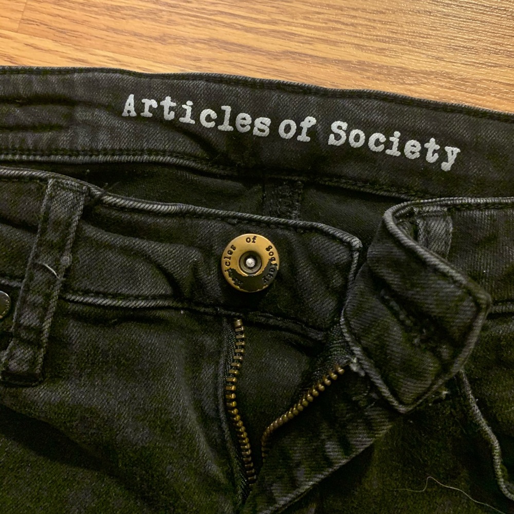 Articles of Society Black Skinny Jeans